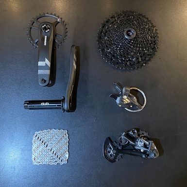 Grupo de Peças Sram Original 12v com Câmbio NX 