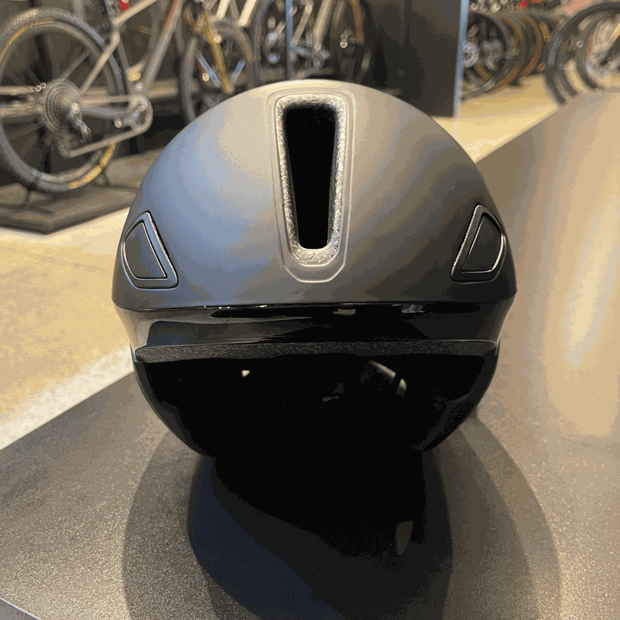 Capacete Scott Split Plus Triathlon  Preto Fosco