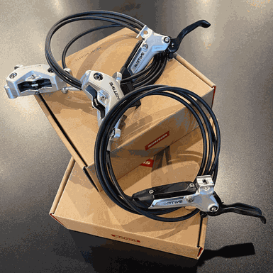 Par de Freio a Disco Sram Original Hidráulico Motive Ultimate 4 Pistões