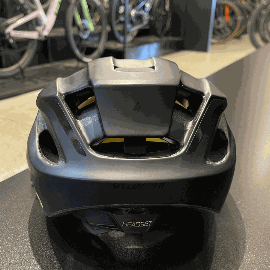 Capacete Specialized Align 2 MIPS Preto Fosco C/ Pequena avaria