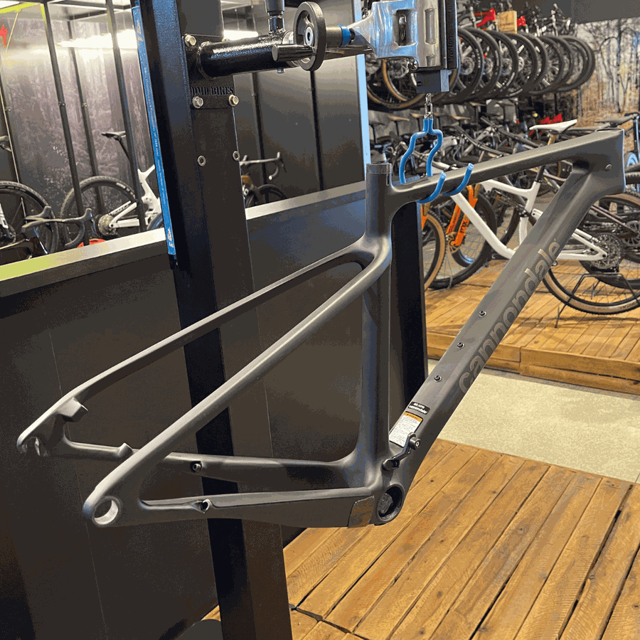 Quadro Cannondale Scalpel HT Preto Carbono Aparente