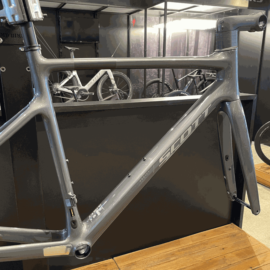 Quadro SCOTT em Carbono ADDICT HMF grafite