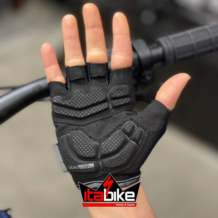 Luva Specialized Dedo Curto Dual Gel Feminina Preta