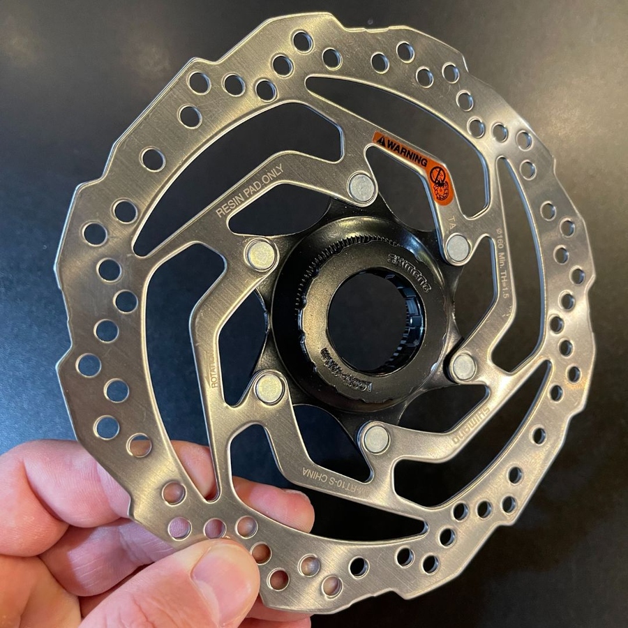 Disco Rotor SHIMANO Original Para Freio a Disco SM RT10 Centerlock