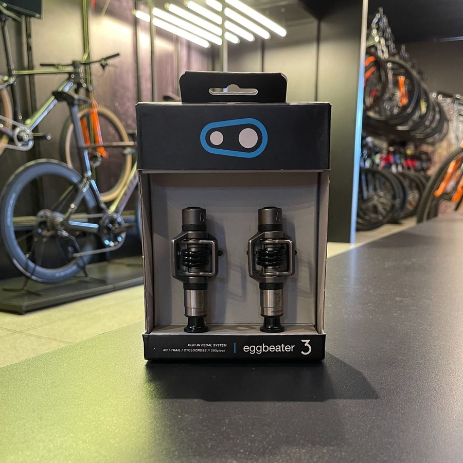 Pedal Crank Brothers Original Egg Beater 3 Prata