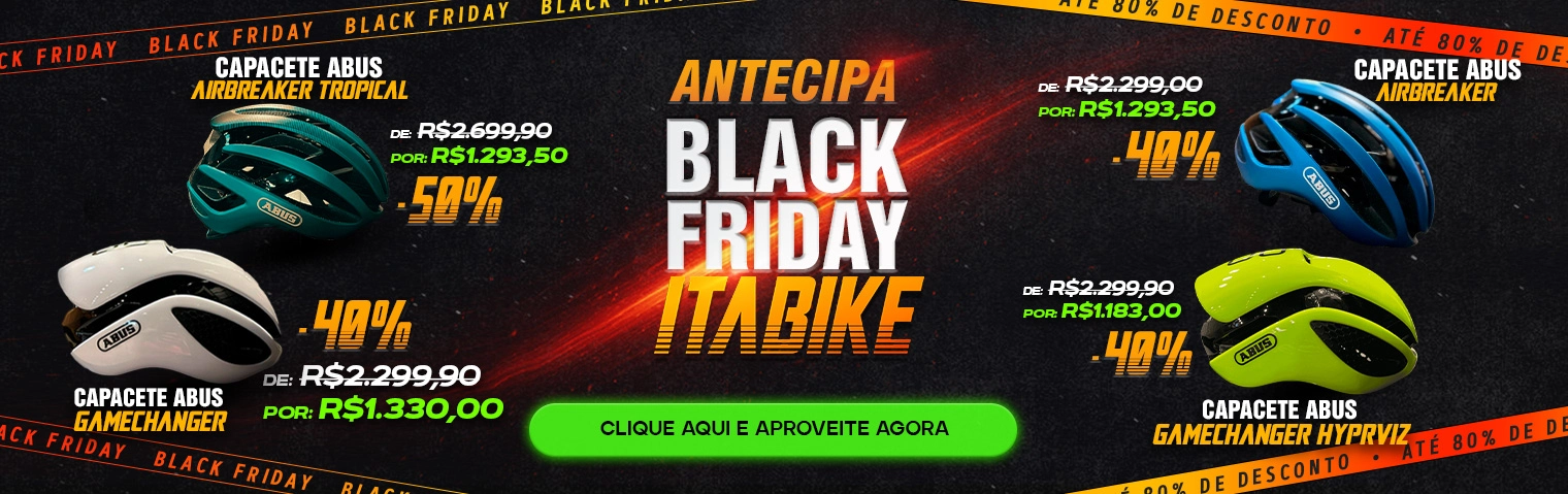 Antecipa Black de capacetes