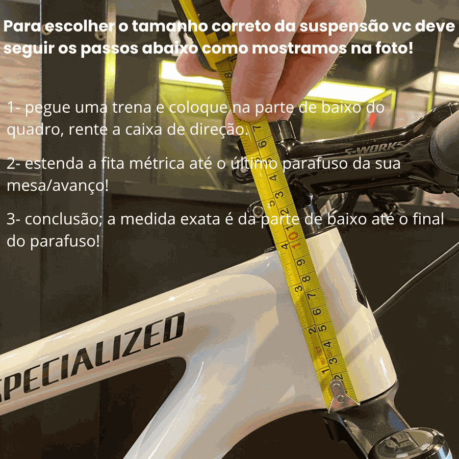 Garfo de Suspensão Rockshox Original Judy Silver com trava no guidão Preta