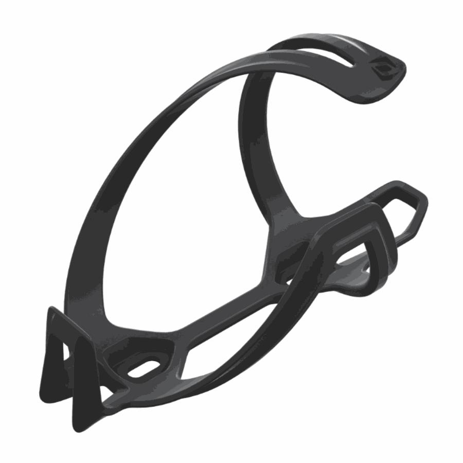 Suporte de Garrafa Syncros em carbono Tailor Cage 1.0 Direito Preto Fosco