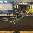Quadro SCOTT Spark RC TUNED Trava Remota em Carbono