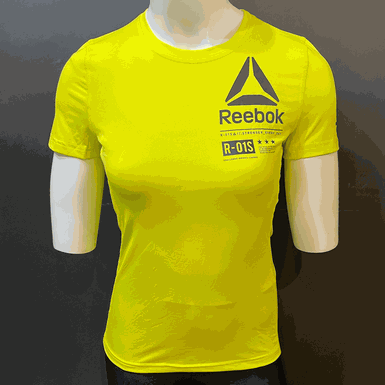 Camiseta Original Reebok T-Shirt Feminino Neon