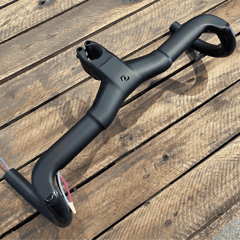 Guidão integrado Syncros Creston IC SL X para bike Addict Gravel