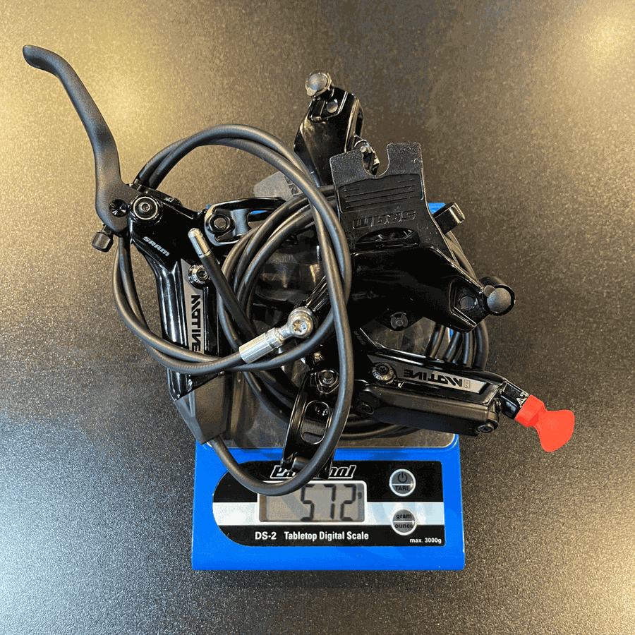 Par de Freio a Disco Sram Original Hidráulico Motive Silver 4 Pistões