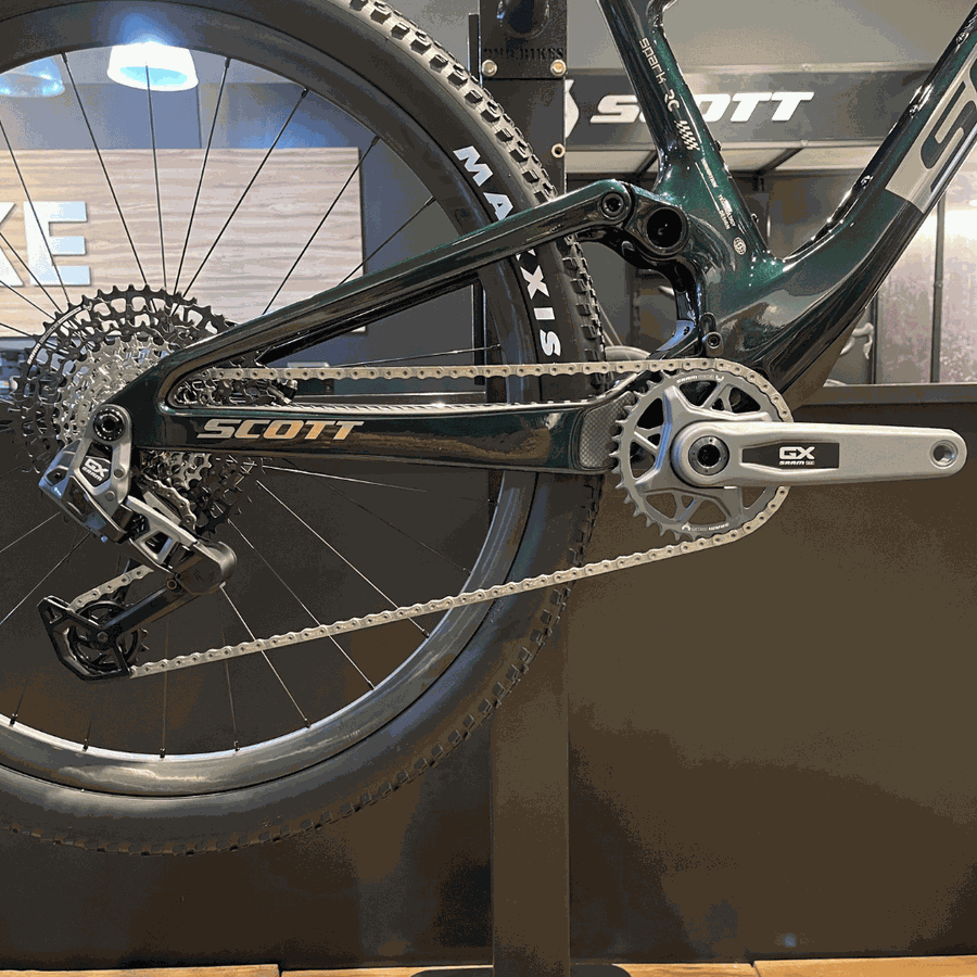 Bicicleta SCOTT Spark RC Team Issue twinkle green