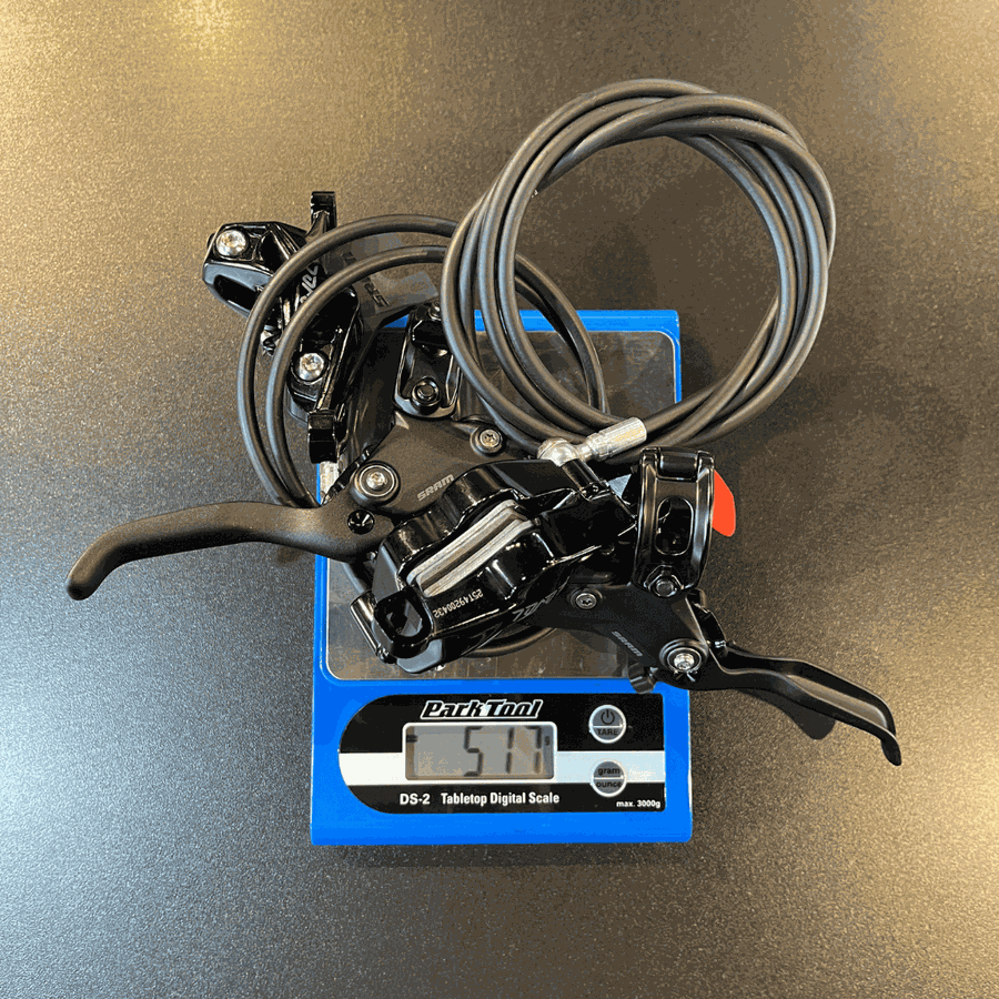 Par de Freio a Disco Sram Original Hidráulico Level Silver 4 Pistões