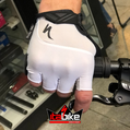 Luva Specialized Dedo Curto Dual Gel Masculina Branca