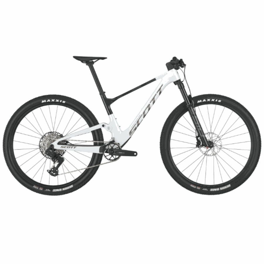 Bicicleta Scott Spark RC Team Branca e Preta