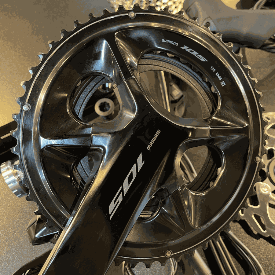 Grupo de Peças Shimano Original 105 Di2 Eletrônico de 12 velocidades