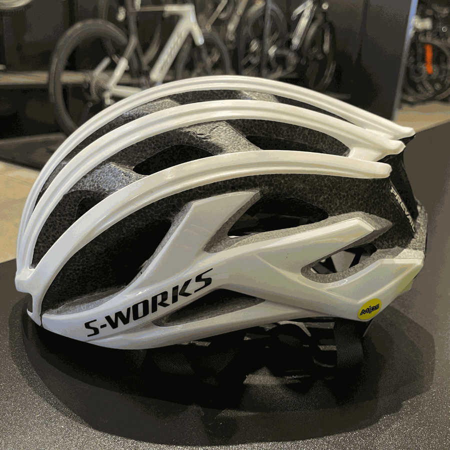 Capacete Specialized S-Works Prevail 2 MIPS Branco C/ Avaria