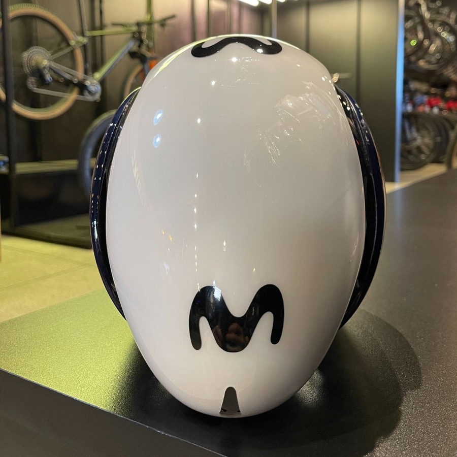 Capacete Abus GameChanger TT Movistar Azul