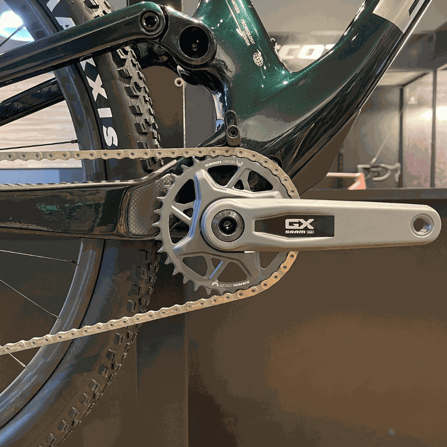 Bicicleta SCOTT Spark RC Team Issue twinkle green