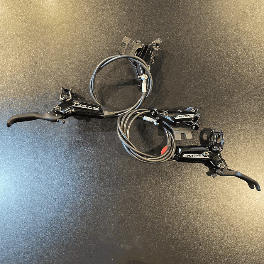 Par de Freio a Disco Sram Original Hidráulico Motive Silver 4 Pistões