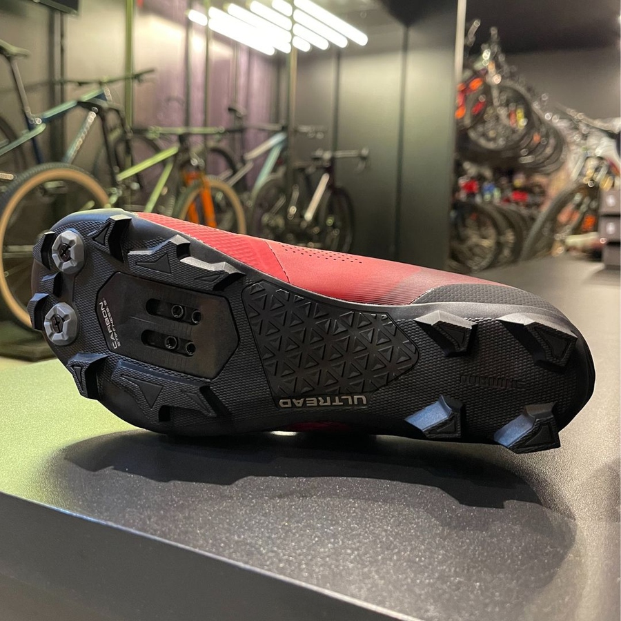 Sapatilha Shimano SH-XC702 MTB Carbon Vermelha