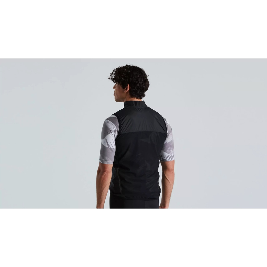Colete Corta Vento Specialized SL Pró Masculino Preto