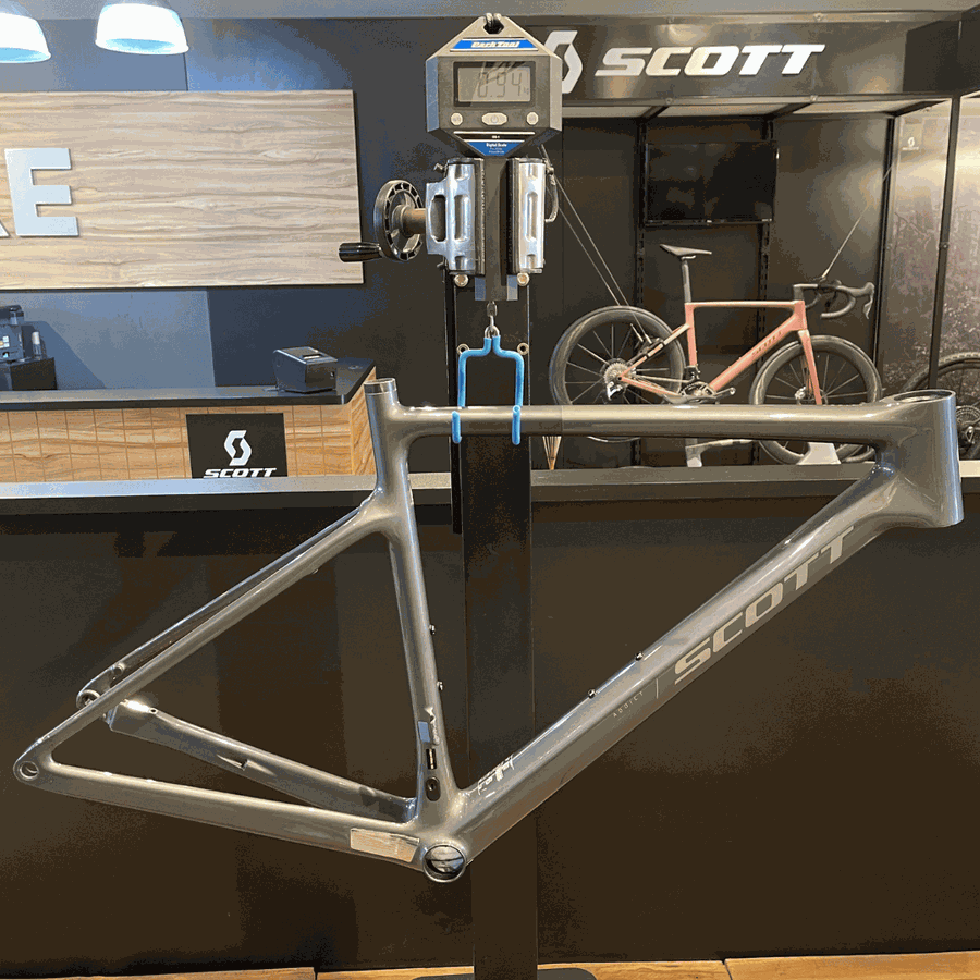 Quadro SCOTT em Carbono ADDICT HMF grafite