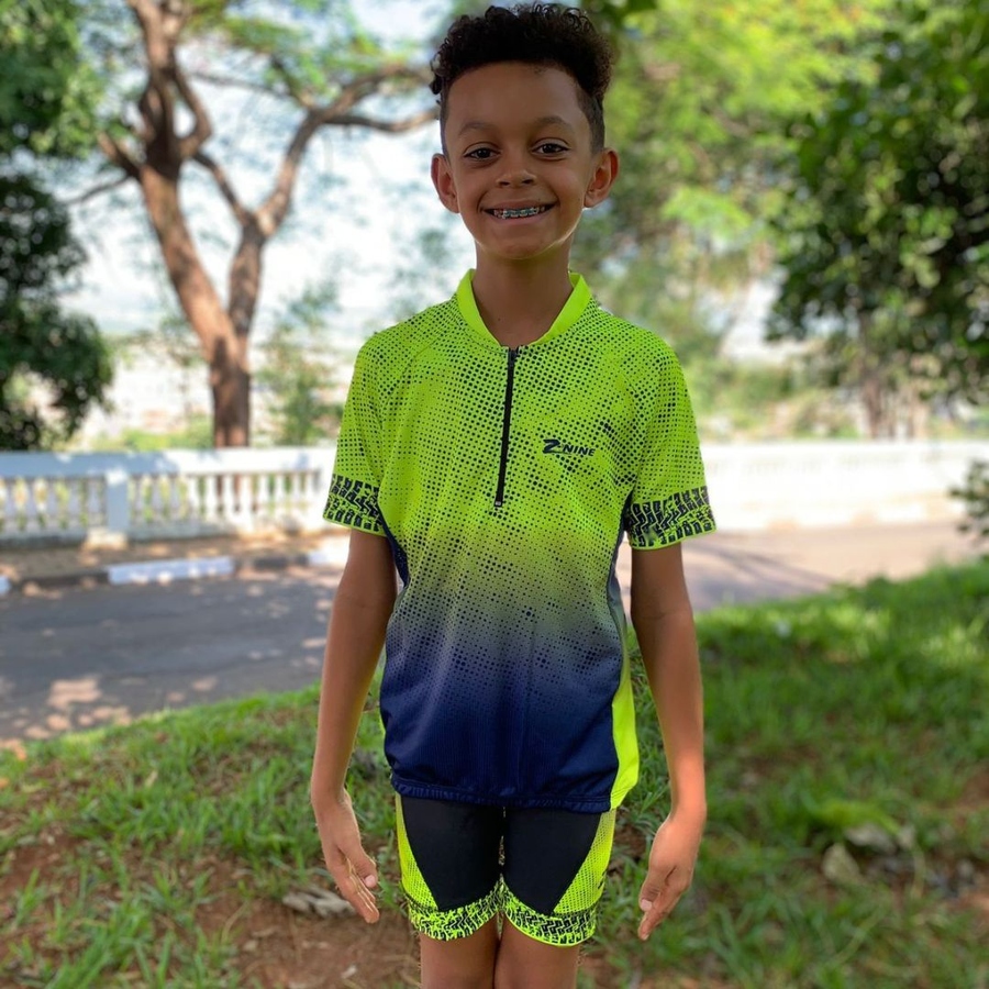Conjunto Infantil Z-nine Amarelo E Preto