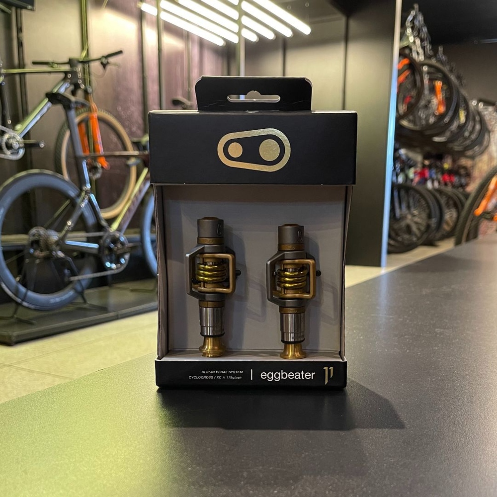 Pedal Crank Brothers Original Egg Beater 11 Gold