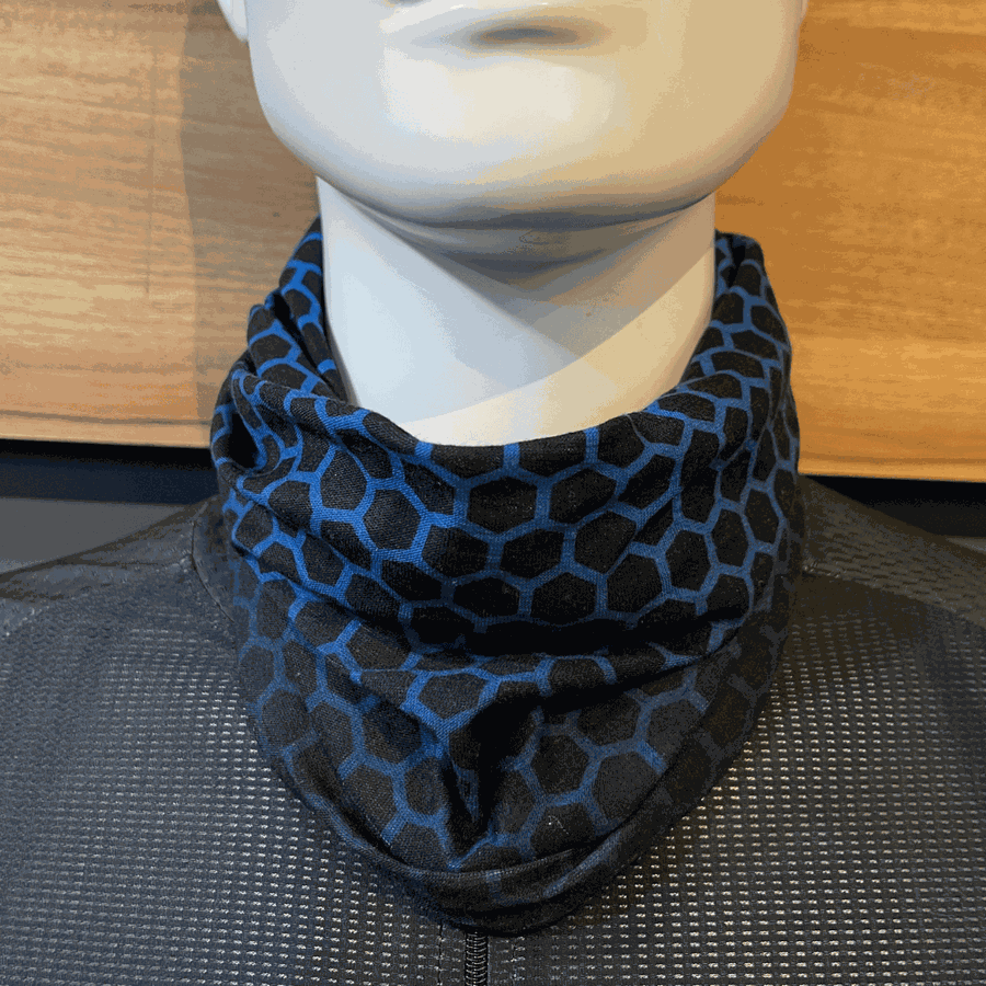 Bandana All Over Azul Colmeia