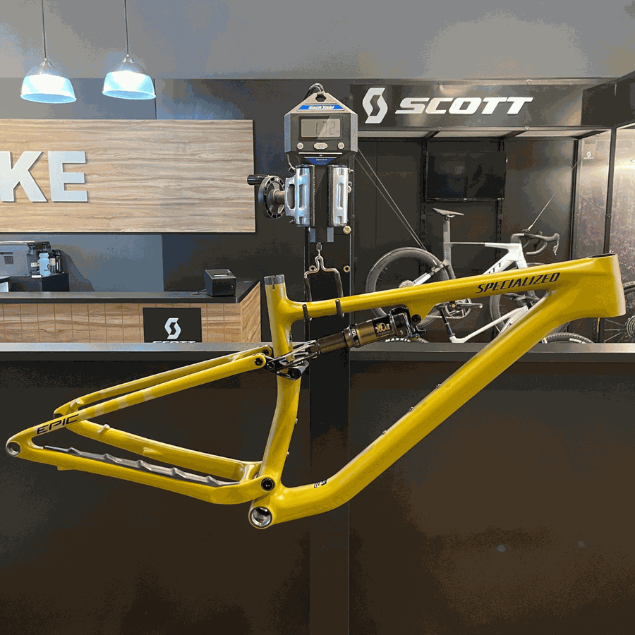 Quadro SPECIALIZED Epic Evo com Shock FOX Kashima