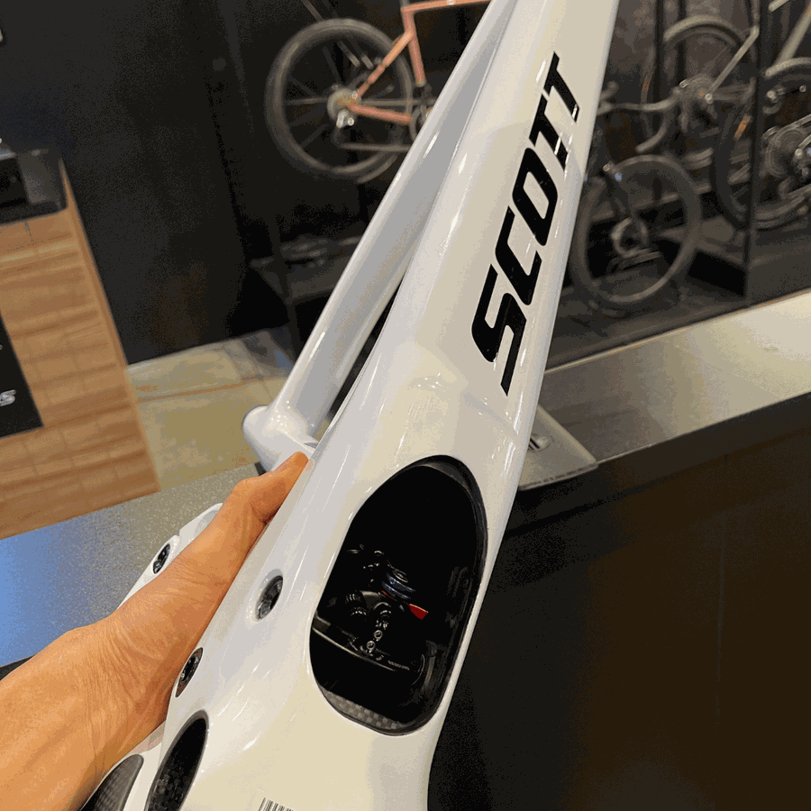 Quadro SCOTT Spark RC em Carbono branco