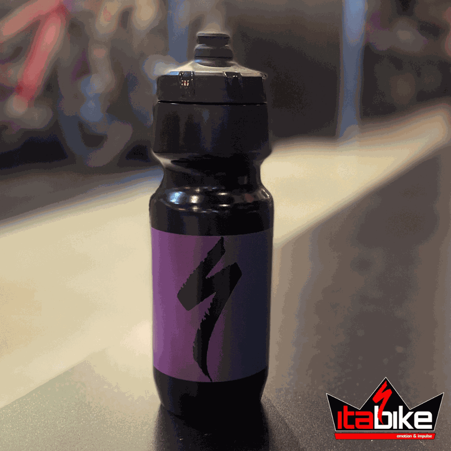Garrafa De Agua Specialized 24OZ Roxa e Preta