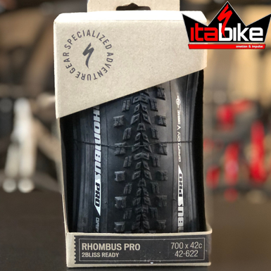 Pneu Gravel  Specialized Rhombus Pro Tubeless Preto
