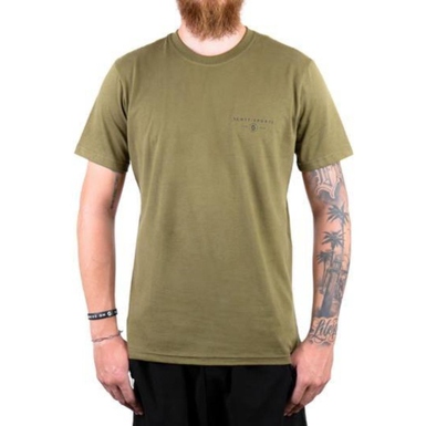 Camiseta Scott Grafic Slub Masculina Verde