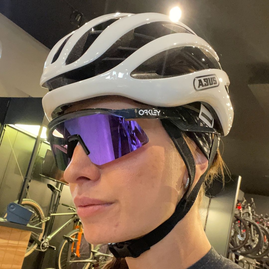 Óculos Oakley Hydra Crystal Black Prizm Violeta